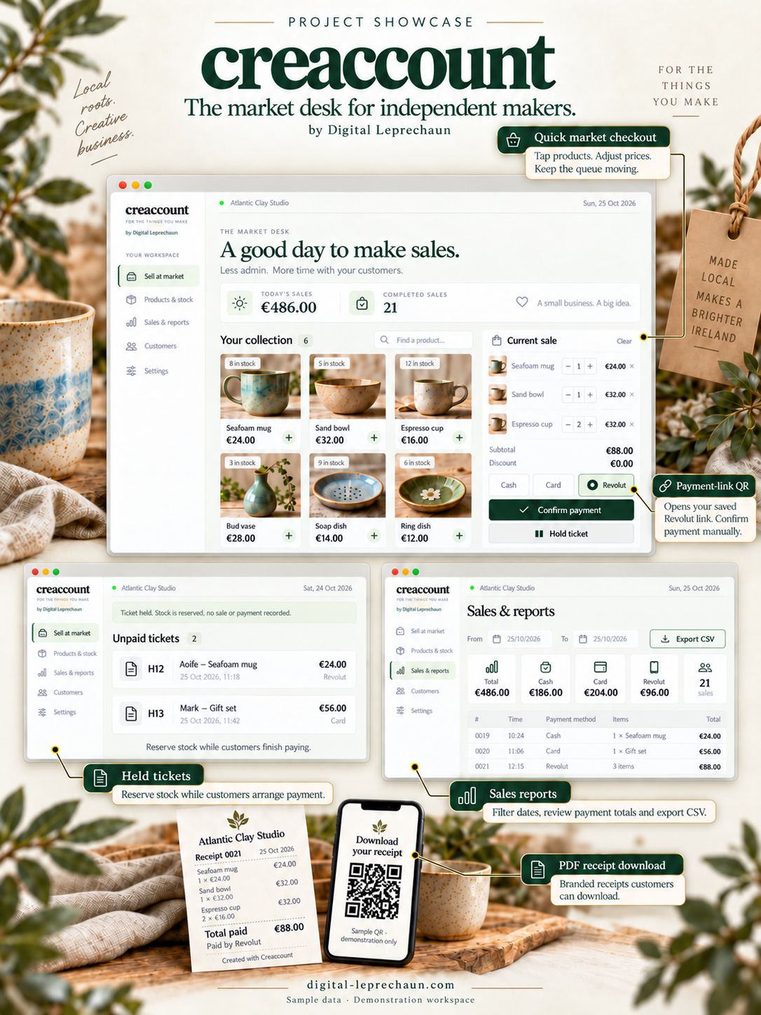creaccount project showcase